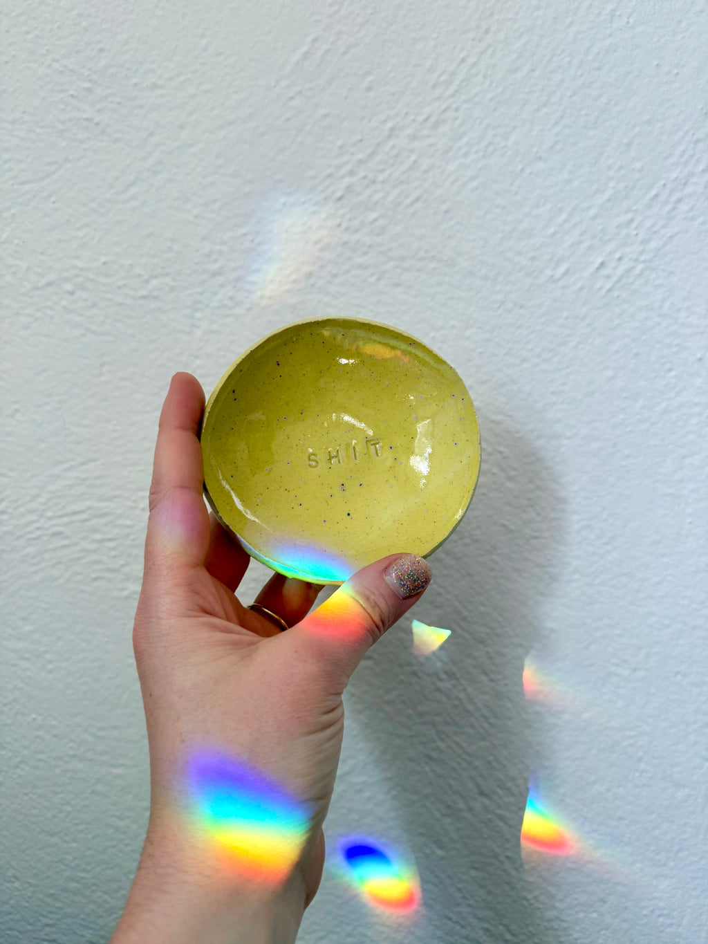 golden little shit dish